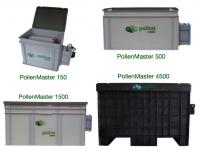 PollenMaster Dry Sift Pollenators ranked by size (150, 500, 1500 and 4500)